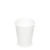 Papírový kelímek bílý 280 ml, M průměr 80 mm BEZ VÍČEK, 50 ks