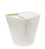 Food box bílý 770 ml (26oz), 25 ks