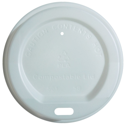 Víčko EKO Edenware bílé 360 - 600 ml/12oz - 20oz, 100 ks
