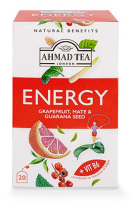 Čaj Ahmad Tea Energy ALU 20 x 1,5 g
