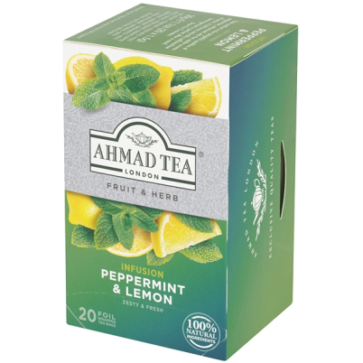Čaj Ahmad Tea Peppermint Lemon 20 sáčků