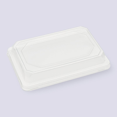 Víčko PET na EKO Sushi misku TS 15, 50 ks