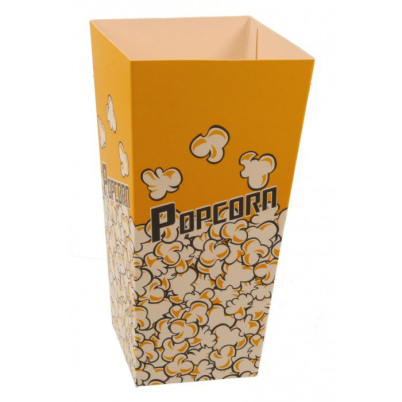Krabička na popcorn 70 x 70 x 175 mm, 50 ks