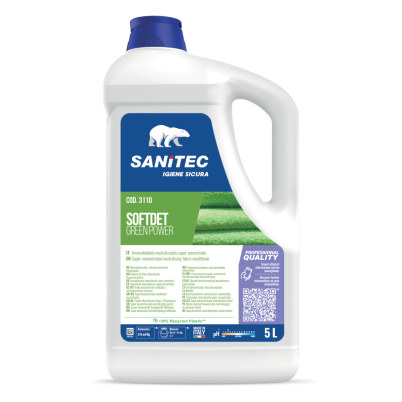 SANITEC SOFTDET Green Power aviváž, 160 PD, 5 l