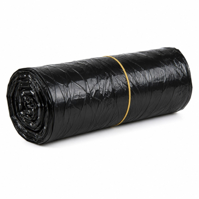 Pytle černé LDPE 160 l, 900 × 1100 mm, typ 50, 10 ks