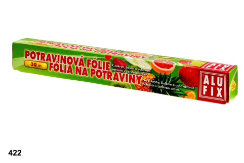 Folie potravinová Alufix 30 m, šíře 29 cm, 10 µm, 1 ks
