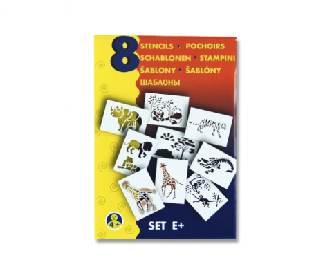 Šablona CENTROPEN set E+