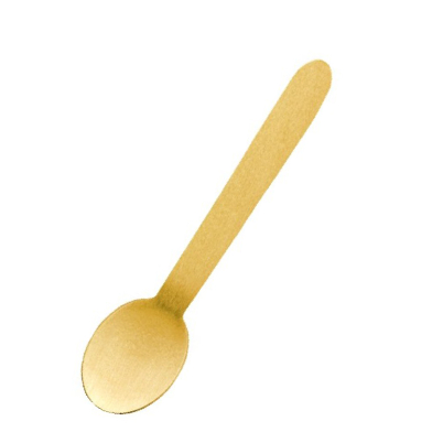 Lžíce dřevěná 16 cm, 100 ks